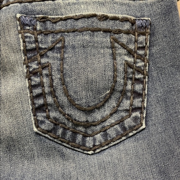 True Religion |Cora |Mid Rise |Straight |Black Label |Blue Denim |Jeans |Size 29 - Picture 9 of 16